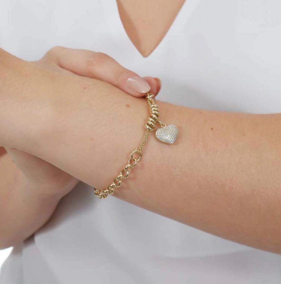BRACELET WORKS IN 18K GOLD