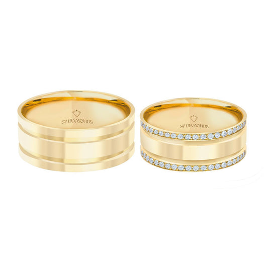 England Band | Sophistication with Double Rows of Sparkle